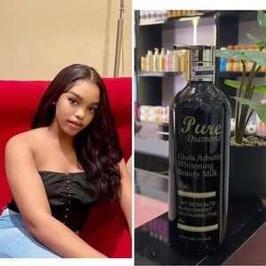 Pure Diamond Gluta Beauty Milk - Black